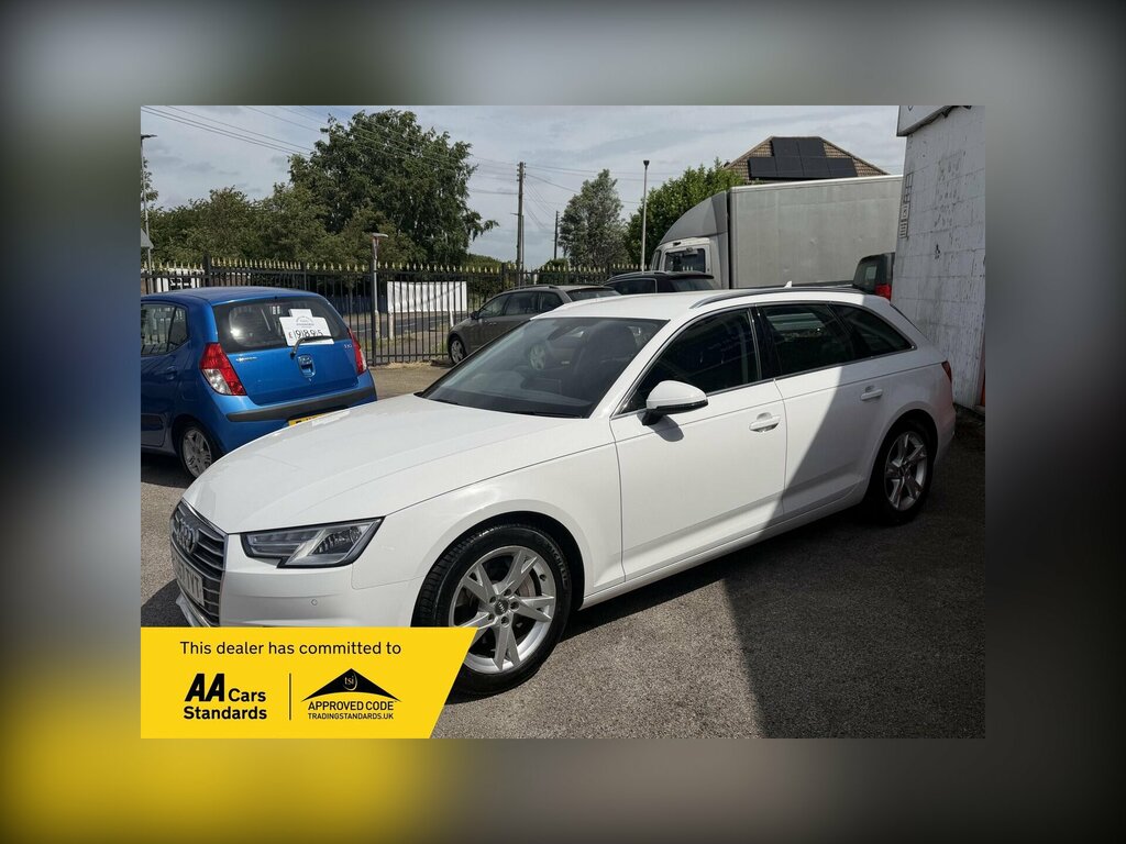 Audi A4 Avant 2.0 Tdi Ultra Sport Euro 6 Ss White