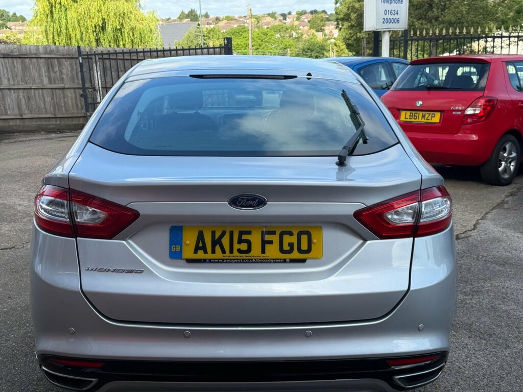 Ford Mondeo 2.0 Tdci Titanium Euro 6 Ss AK15FGO Silver #5