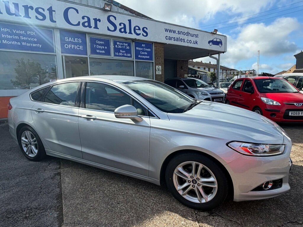 Ford Mondeo 2.0 Tdci Titanium Euro 6 Ss AK15FGO Silver #4