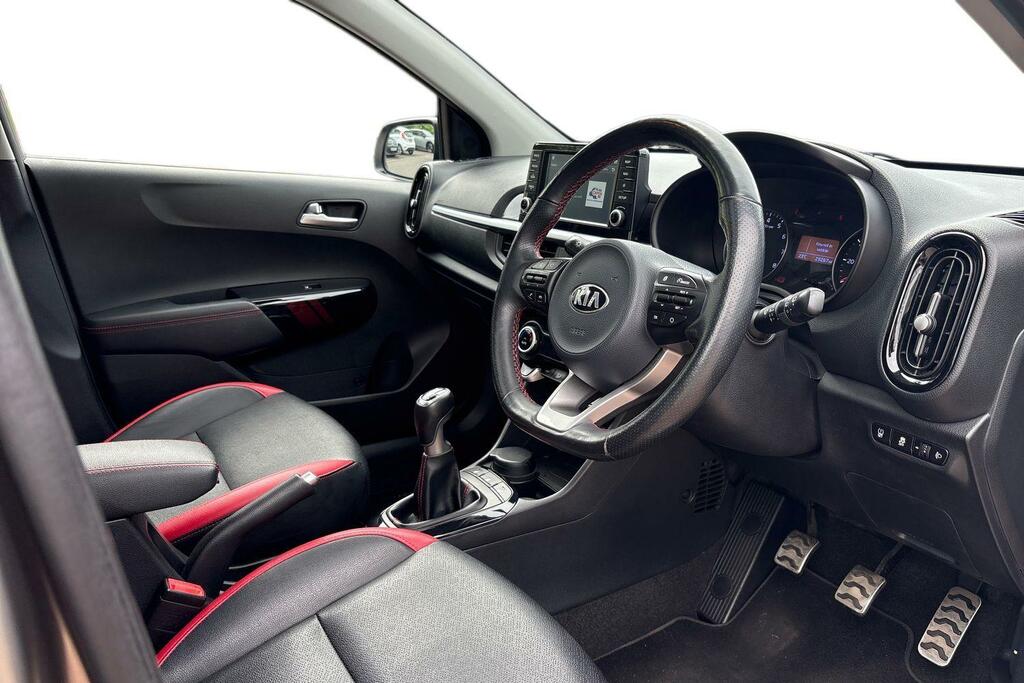 Kia Picanto 1.0 T-gdi Gt-line S RJ19LKP Silver #6