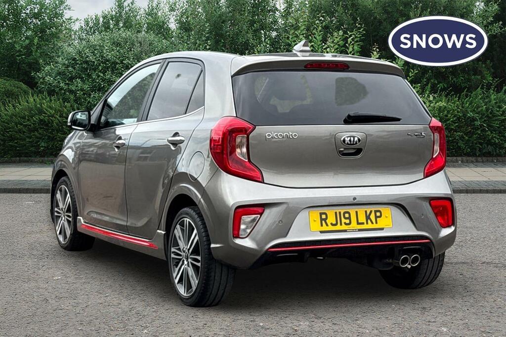 Kia Picanto 1.0 T-gdi Gt-line S RJ19LKP Silver #3