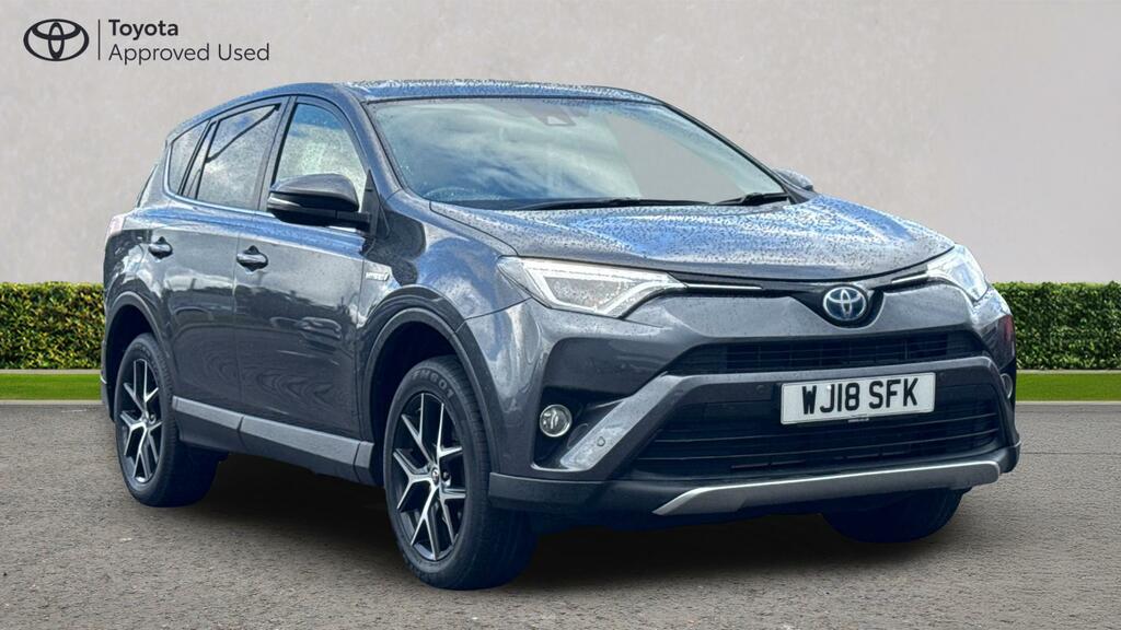 Toyota Rav 4 2.5 Vvt-h Design Cvt 4Wd Euro 6 Ss Grey