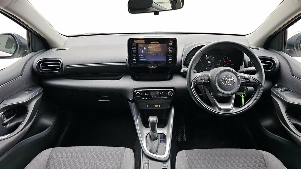 Toyota Yaris 1.5 Vvt-h Icon E-cvt Euro 6 Ss WF72XNG White #6