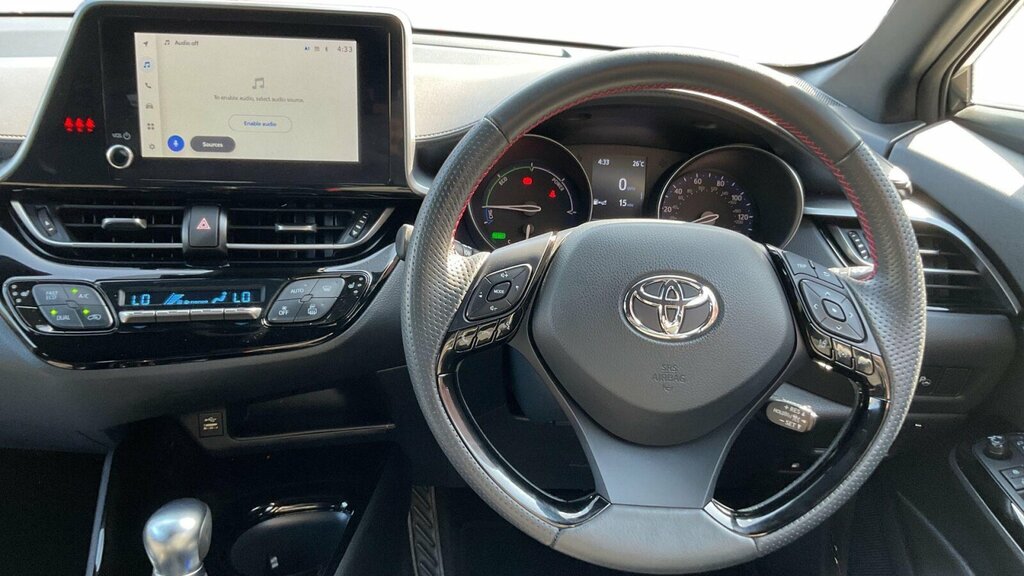 Toyota C-Hr 1.8 Vvt-h Gr Sport Cvt Euro 6 Ss HG72YHV Grey #6