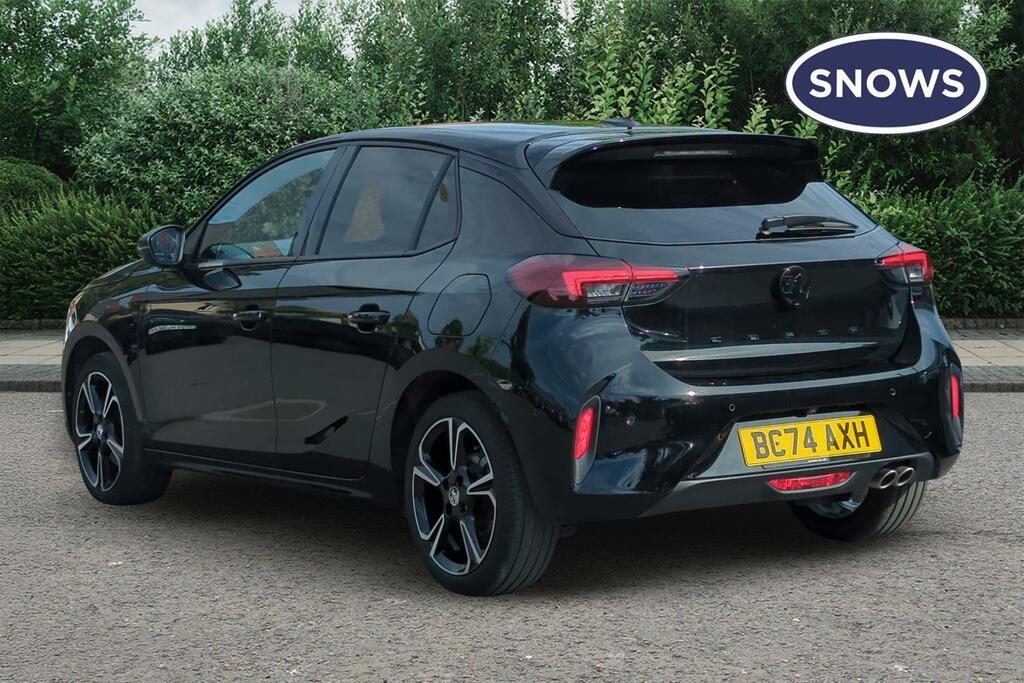 Vauxhall Corsa 1.2 Turbo Gs Euro 6 Ss BC74AXH Black #3