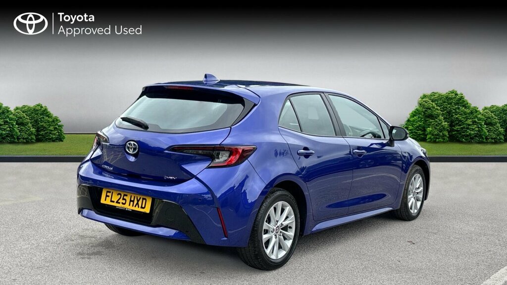 Toyota Corolla 1.8 Vvt-h Icon Cvt Euro 6 Ss FL25HXD Blue #2