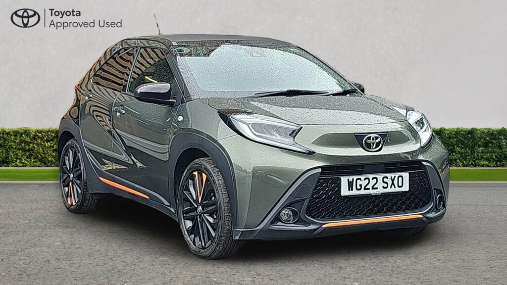 Toyota Aygo X 1.0 Vvt-i Limited Edition Canvas Roof X-shift Eu Green