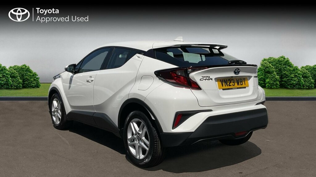 Toyota C-Hr 1.8 Vvt-h Icon Cvt Euro 6 Ss VN23WBT White #4