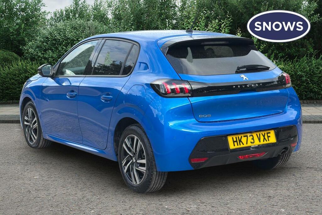 Peugeot 208 1.2 Puretech Allure Premium Euro 6 Ss HK73VXF Blue #3