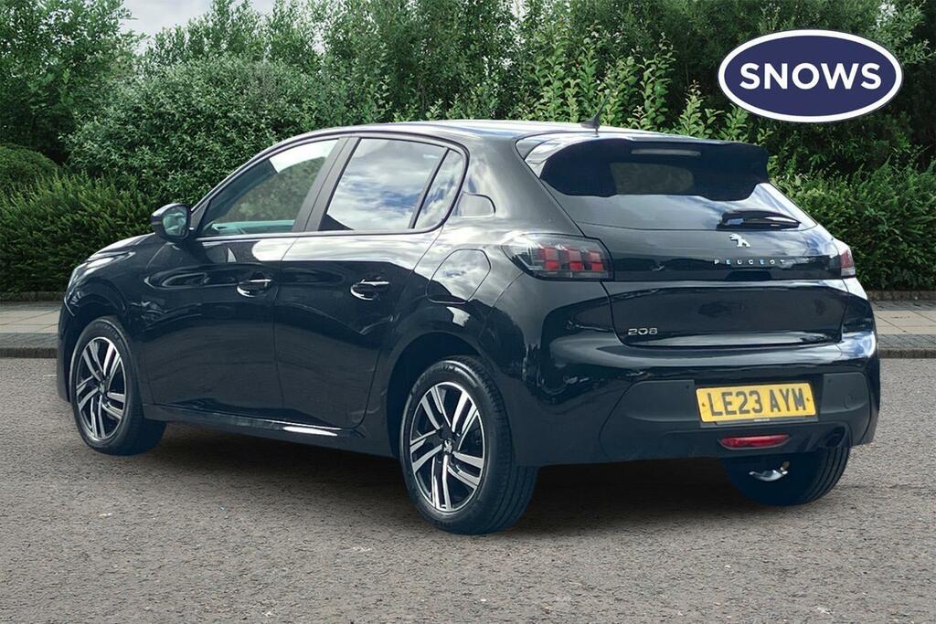 Peugeot 208 1.2 Puretech Active Premium Eat Euro 6 Ss LE23AYM Black #3