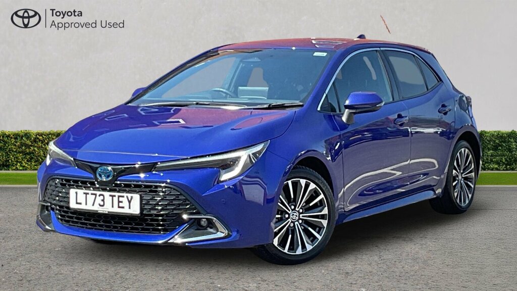 Toyota Corolla 1.8 Vvt-h Design Cvt Euro 6 Ss LT73TEY Blue #3