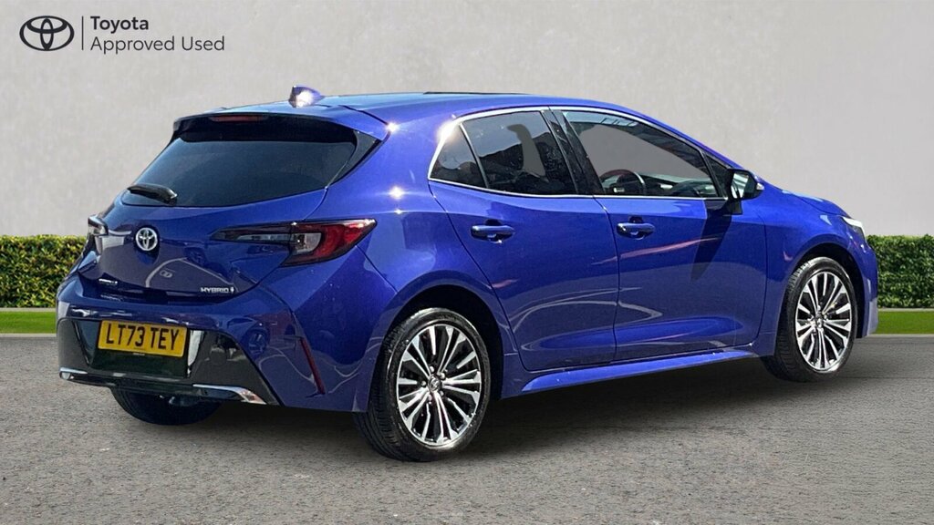 Toyota Corolla 1.8 Vvt-h Design Cvt Euro 6 Ss LT73TEY Blue #2