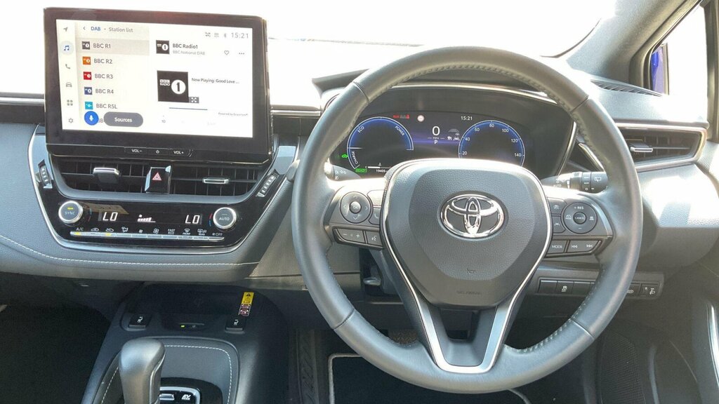 Toyota Corolla 1.8 Vvt-h Design Cvt Euro 6 Ss LT73TEY Blue #6