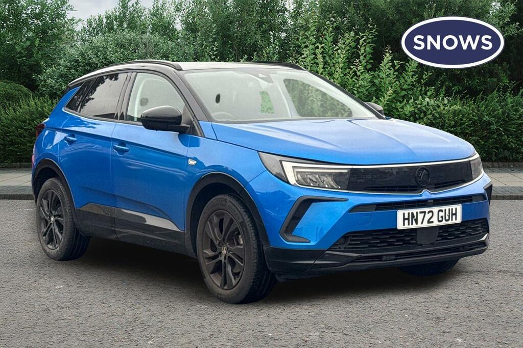 Vauxhall Grandland 1.2 Turbo Gs Line Euro 6 Ss Blue