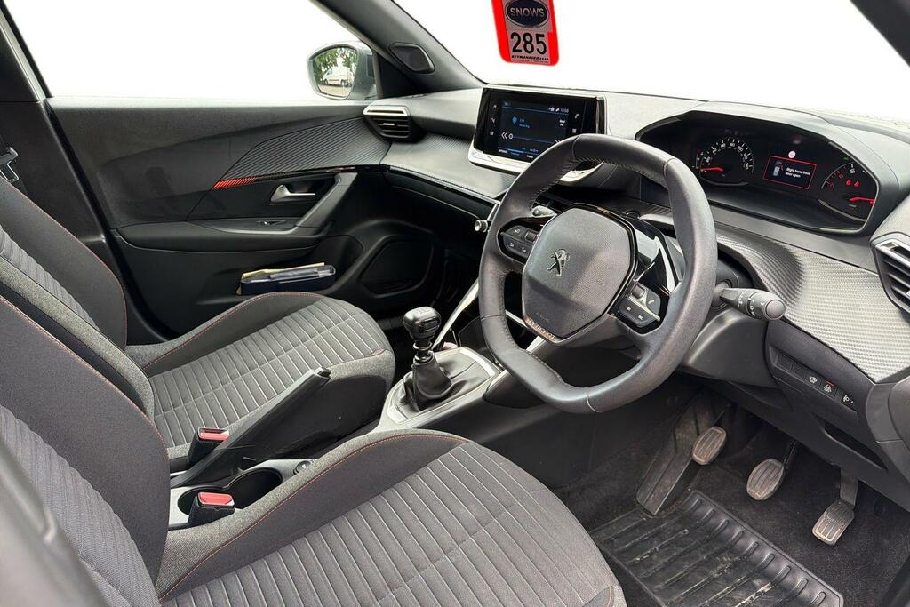 Peugeot 2008 1.2 Puretech Active Premium Euro 6 Ss FV23ZVU White #6
