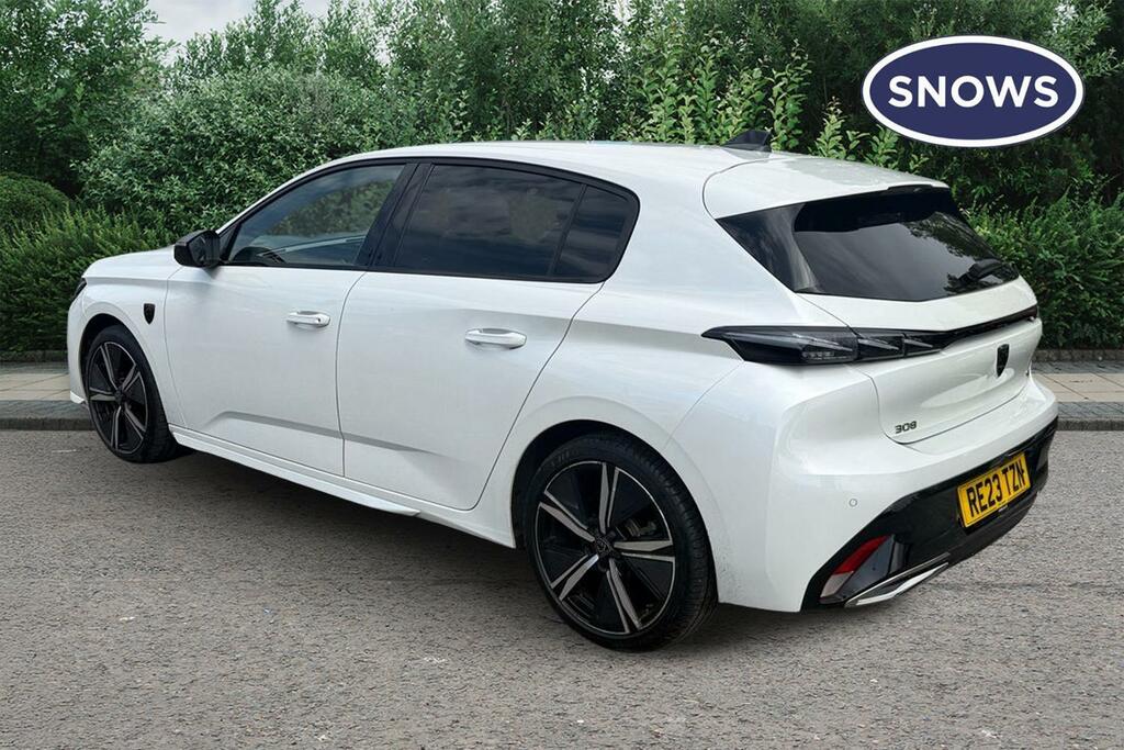Peugeot 308 1.2 Puretech Gt Eat Euro 6 Ss RE23TZN White #4