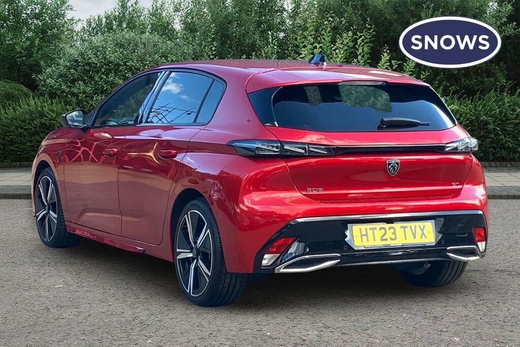 Peugeot 308 1.2 Puretech Gt Eat Euro 6 Ss HT23TVX Red #3