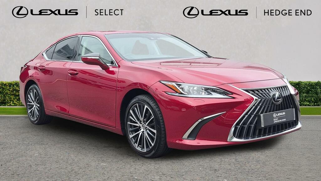 Lexus ES 2.5 300H Premium Edition Saloon Hybrid Red