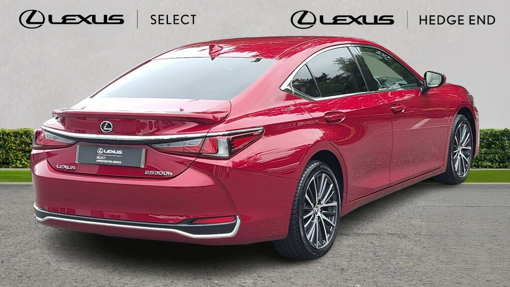 Lexus ES 2.5 300H Premium Edition Saloon Hybrid Red #4