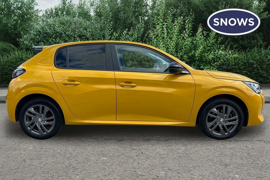 Peugeot 208 1.2 Puretech Active Premium Eat Euro 6 Ss HY72UMH Yellow #4