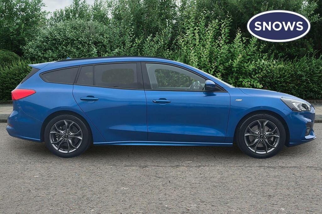 Ford Focus 1.0T Ecoboost Mhev St-line Edition Euro 6 Ss EF70BKX Blue #2