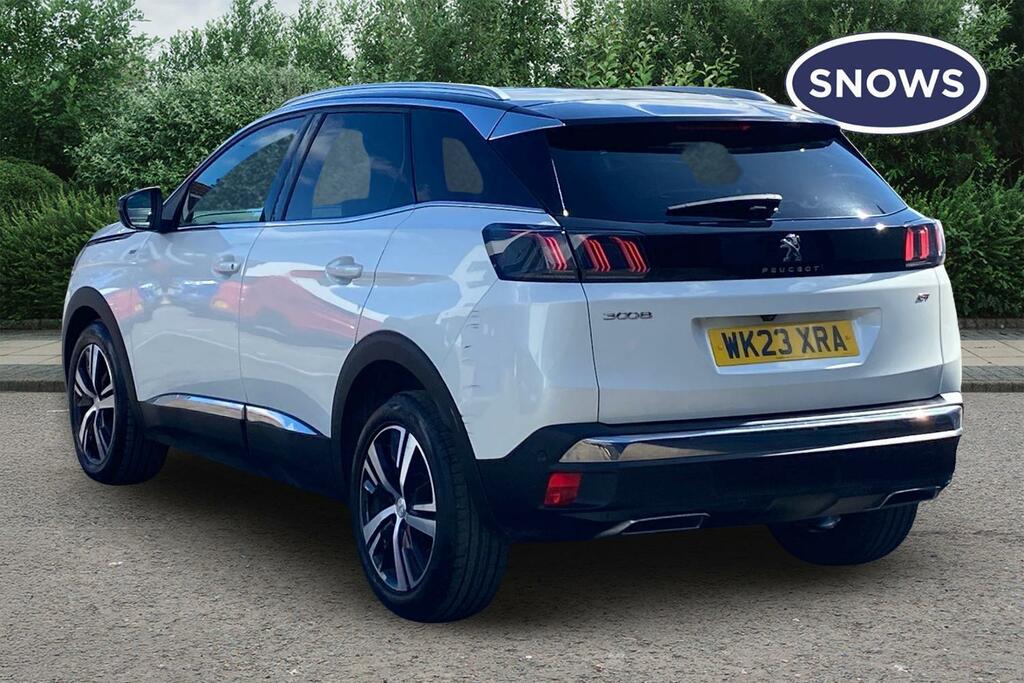 Peugeot 3008 1.5 Bluehdi Gt Eat Euro 6 Ss WK23XRA White #3