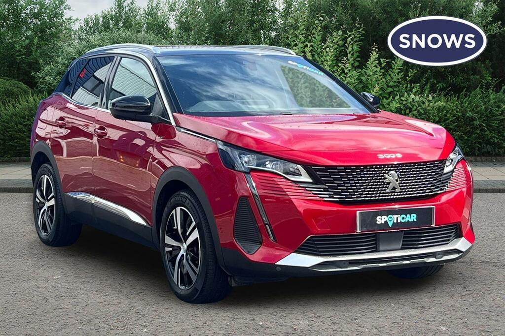 Peugeot 3008 1.5 Bluehdi Gt Eat Euro 6 Ss Red