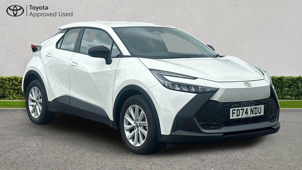 Toyota C-Hr 1.8 Vvt-h Icon Cvt Euro 6 Ss FD74NDU White