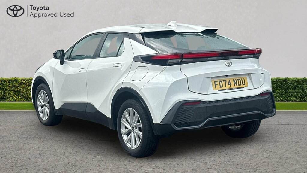 Toyota C-Hr 1.8 Vvt-h Icon Cvt Euro 6 Ss FD74NDU White #4