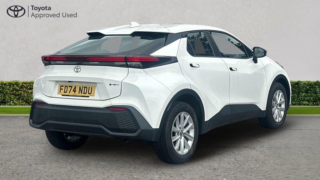 Toyota C-Hr 1.8 Vvt-h Icon Cvt Euro 6 Ss FD74NDU White #2