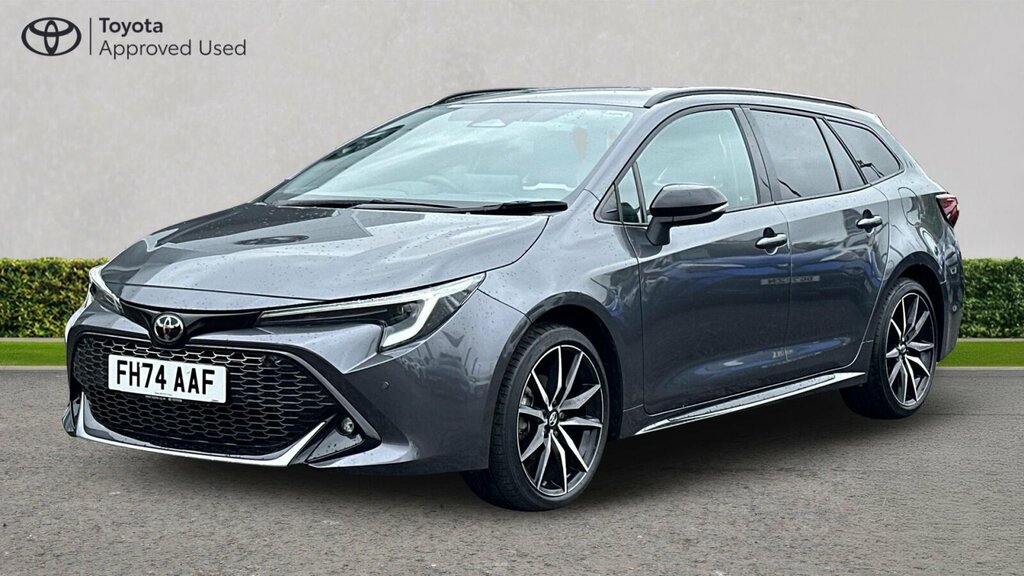 Toyota Corolla 1.8 Vvt-h Gr Sport Touring Sports Cvt Euro 6 Ss FH74AAF Grey #3