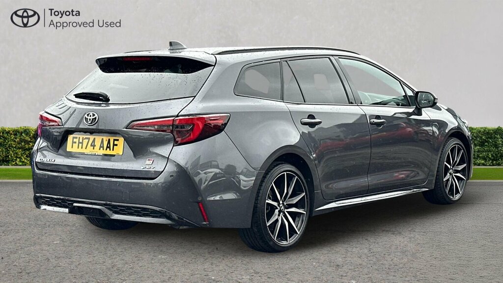 Toyota Corolla 1.8 Vvt-h Gr Sport Touring Sports Cvt Euro 6 Ss FH74AAF Grey #2