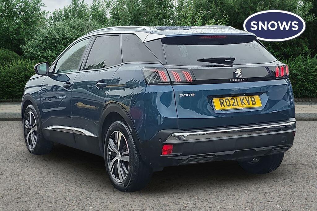 Peugeot 3008 1.2 Puretech Allure Premium Euro 6 Ss RO21KVB Blue #3