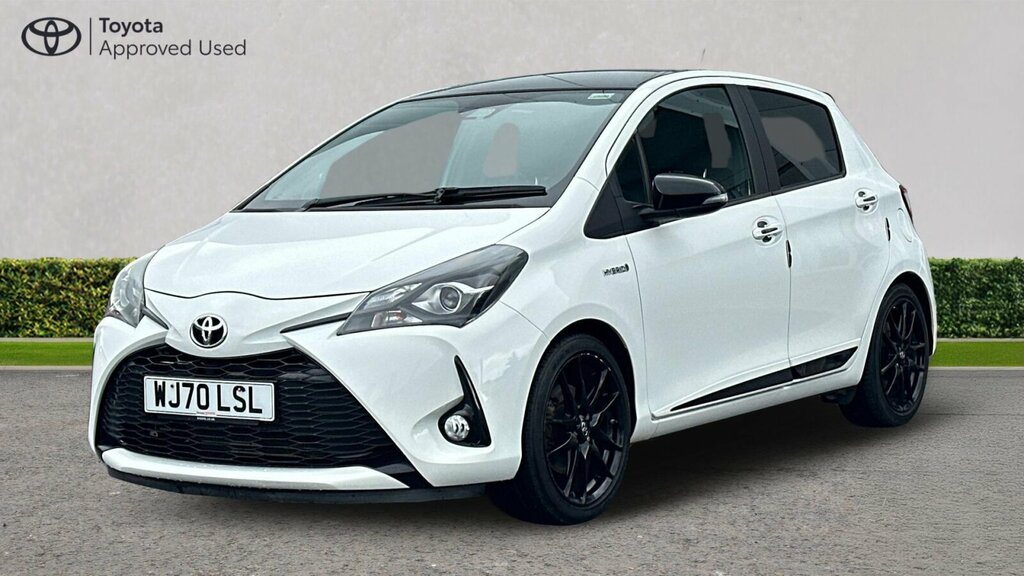 Toyota Yaris 1.5 Vvt-h Gr Sport E-cvt Euro 6 Ss WJ70LSL White #3