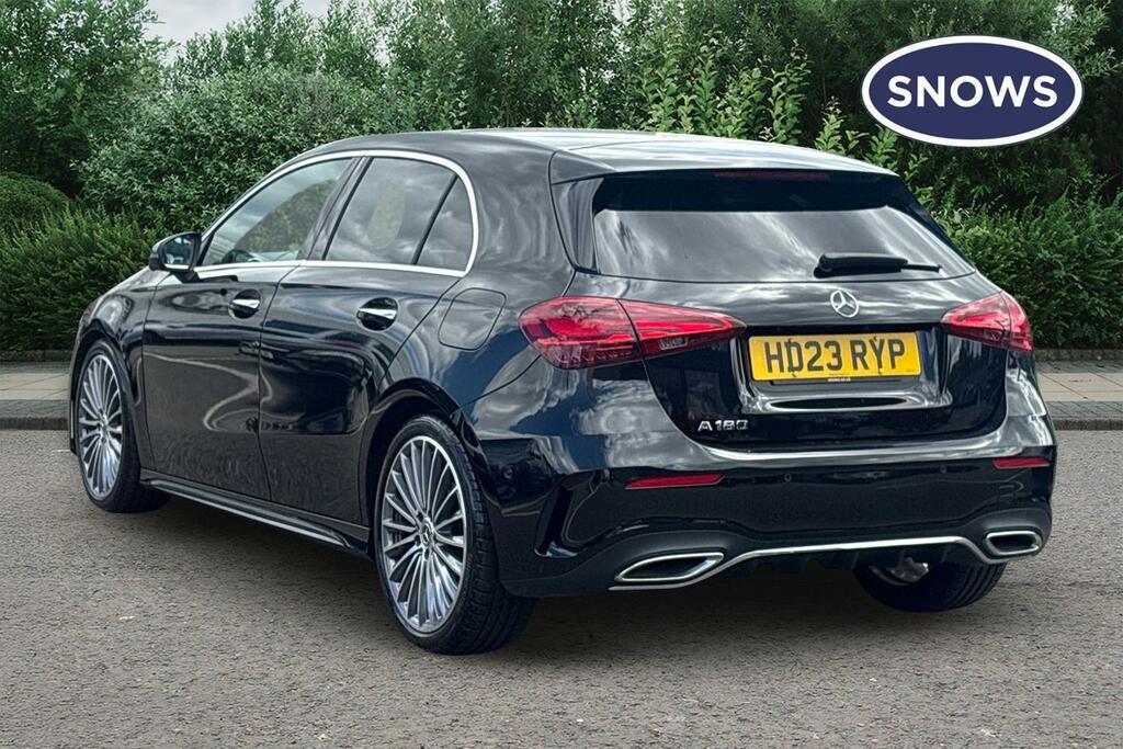 Mercedes-Benz A Class 1.3 A180h Mhev Amg Line Premium Plus 7G-dct Euro HD23RYP Black #4