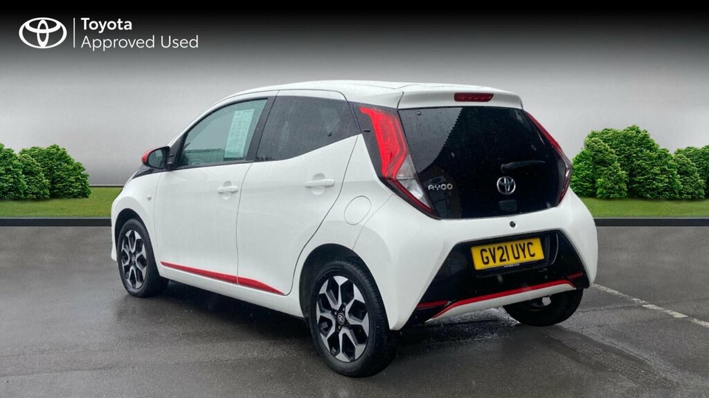 Toyota Aygo 1.0 Vvt-i X-trend Euro 6 Ss GV21UYC White #4