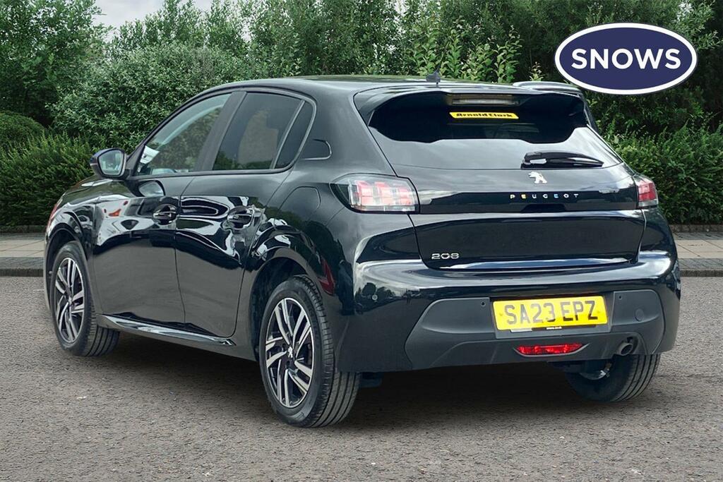 Peugeot 208 1.2 Puretech Active Premium Eat Euro 6 Ss SA23EPZ Black #3