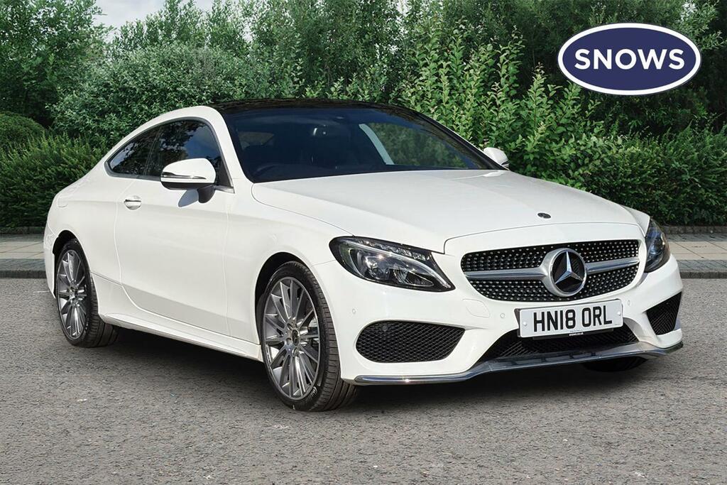 Mercedes-Benz C Class 2.0 C200 Amg Line Premium G-tronic Euro 6 Ss White