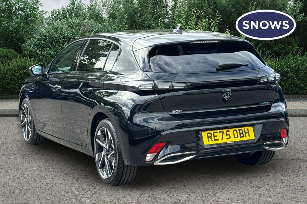 Peugeot 308 1.6 12.4Kwh Allure Premium E-eat Euro 6 Ss Black #3