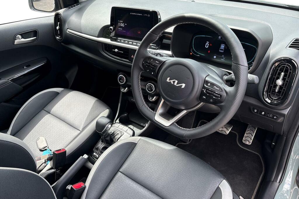 Kia Picanto 1.2 Gt-line S Amt Euro 6 Ss RK74NPA Green #6