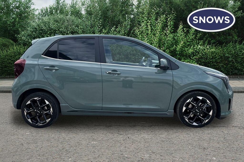 Kia Picanto 1.2 Gt-line S Amt Euro 6 Ss RK74NPA Green #4