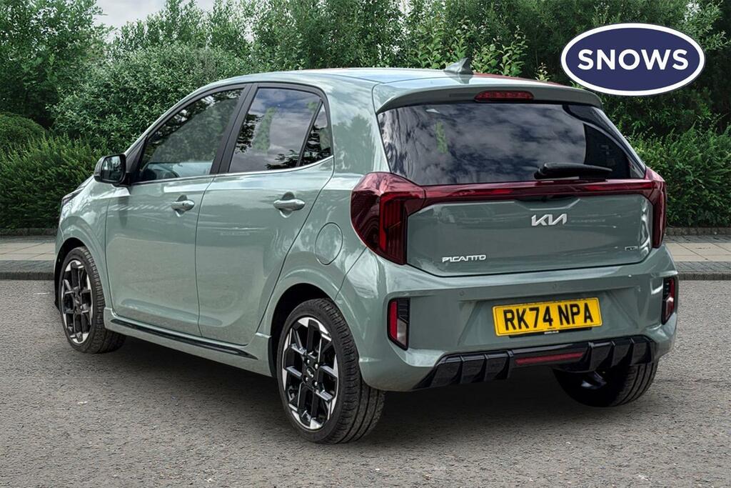 Kia Picanto 1.2 Gt-line S Amt Euro 6 Ss RK74NPA Green #3