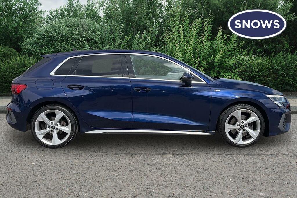 Audi A3 1.5 Tfsi 35 S Line Sportback Euro 6 Ss Blue #2