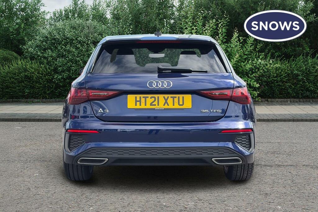 Audi A3 1.5 Tfsi 35 S Line Sportback Euro 6 Ss Blue #4