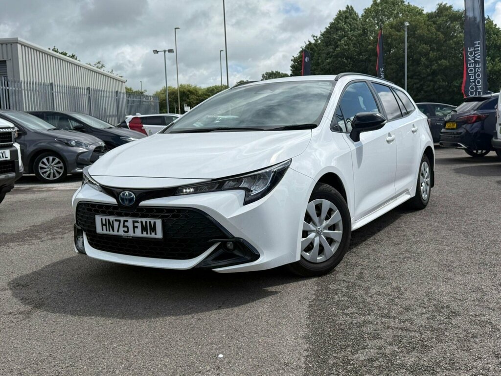 Toyota Corolla 1.8 Vvt-h Cvt Euro 6 Ss White #2