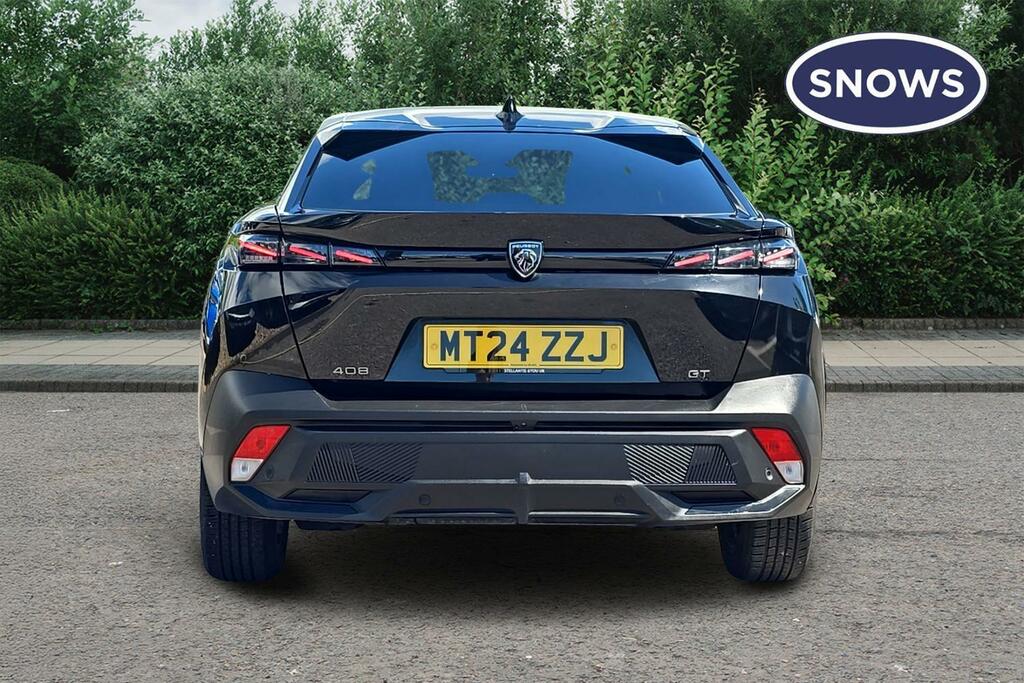 Peugeot 408 1.2 Puretech Gt Fastback Eat Euro 6 Ss MT24ZZJ Black #3