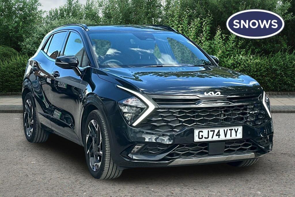 Kia Sportage 1.6 T-gdi Mhev Gt-line Euro 6 Ss GJ74VTY Black