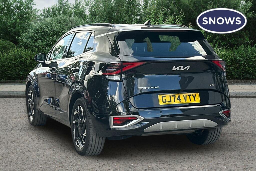 Kia Sportage 1.6 T-gdi Mhev Gt-line Euro 6 Ss GJ74VTY Black #3