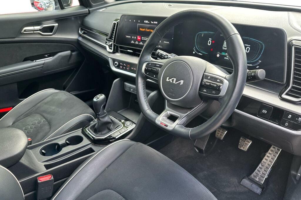 Kia Sportage 1.6 T-gdi Mhev Gt-line Euro 6 Ss GJ74VTY Black #6