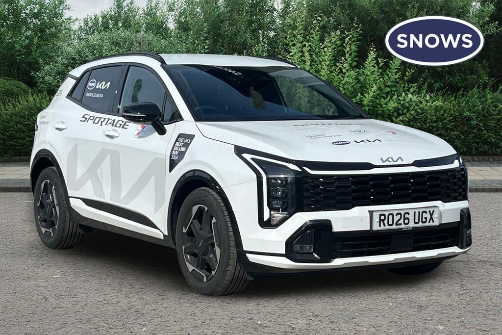 Kia Sportage 1.6 T-gdi Gt-line Euro 6 Ss White